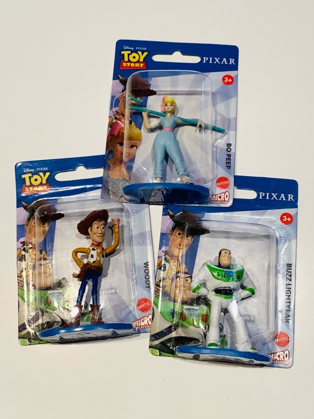 🌺 3 For $40 Mattel Toy Story Micro Disney Pixar Figures Collectible Cake Topper